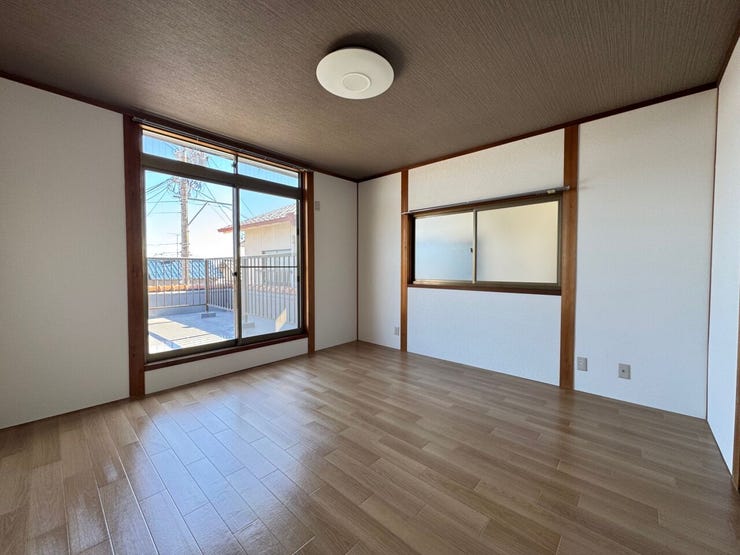 全室洋室なので、お掃除が楽に行えます!家事の手間が省けるのが嬉しいですね!