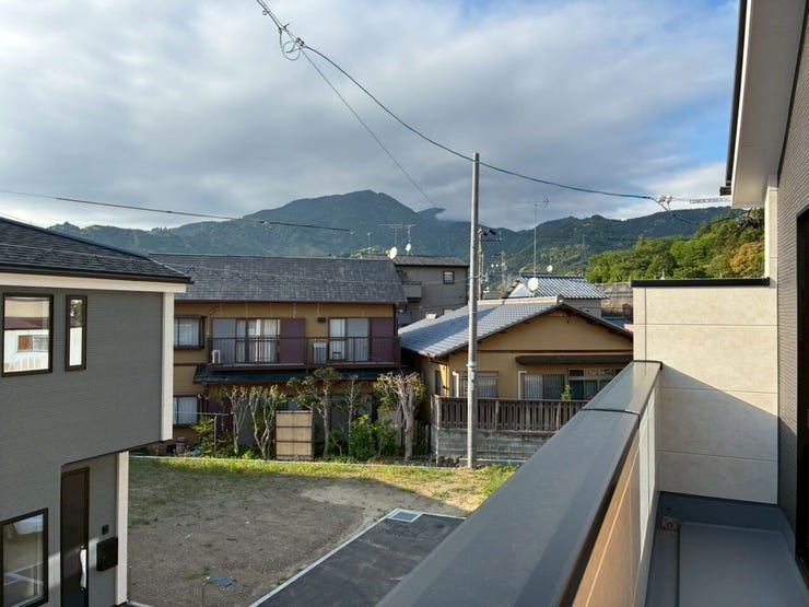 北側の眺望です