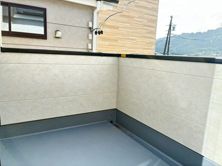 奥行きがあるバルコニー
洗濯干しもストレスが感じにくいです