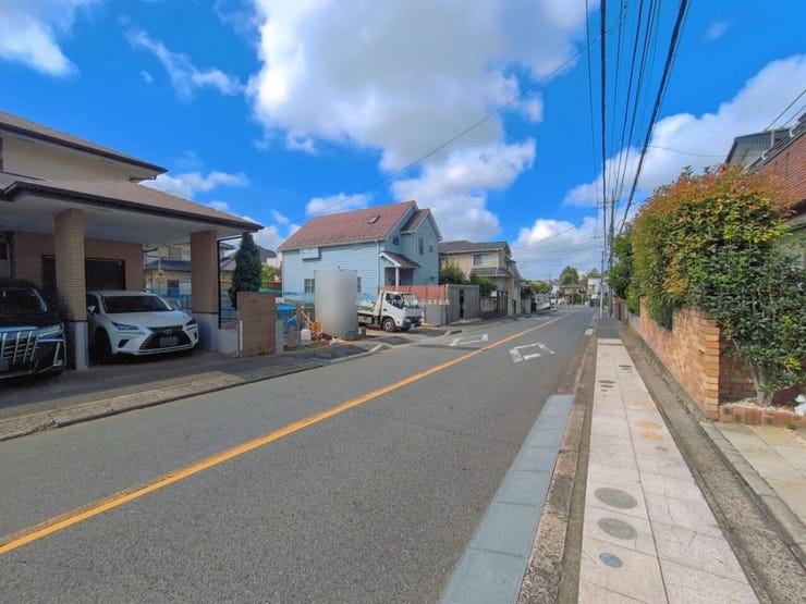 ◎前面道路(8/4撮影)