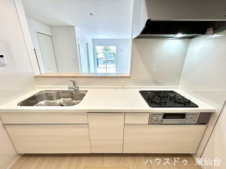 対面式で家族とのコミュニケーションが取りやすい