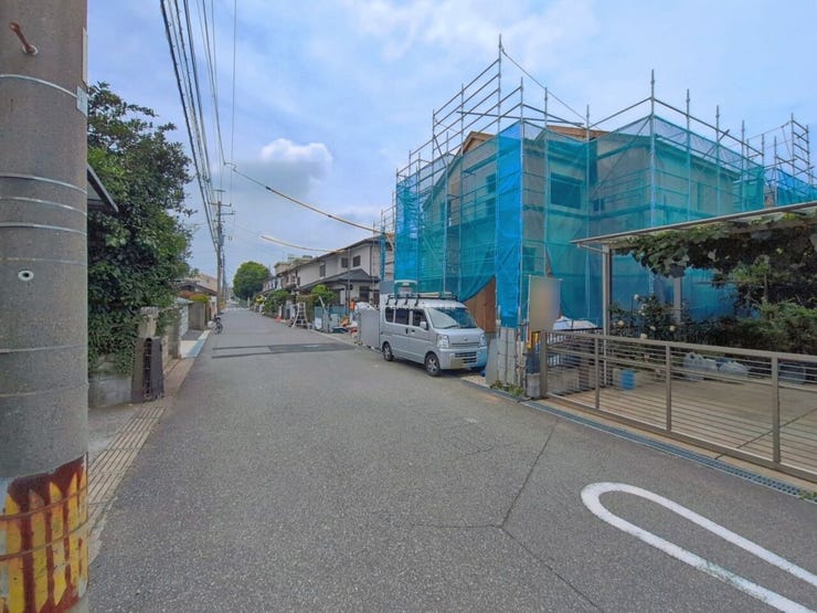 ◎前面道路(6/13撮影)