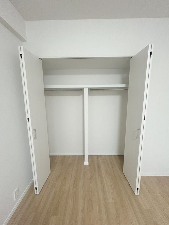 洋室の収納です。