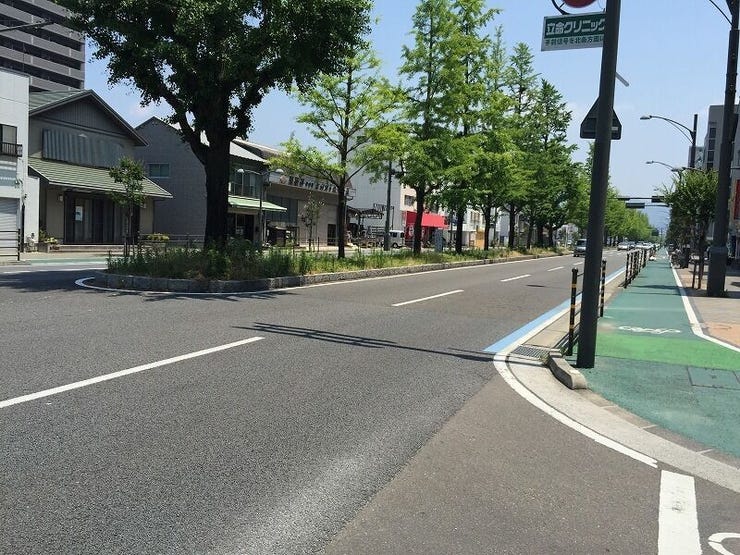 前面道路
