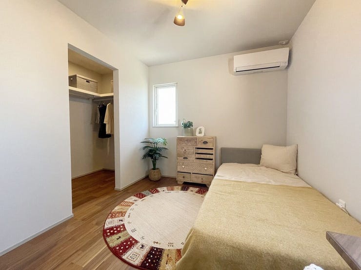 子ども部屋にちょうど良いサイズの洋室6帖