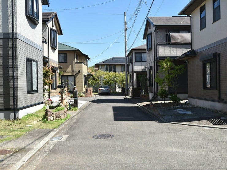 西側道路