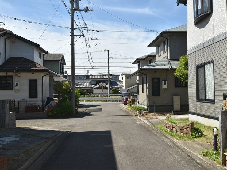 西側道路