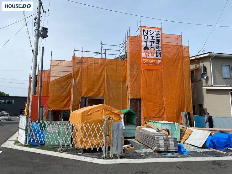 【外観】
建築中。2026.5.28撮影