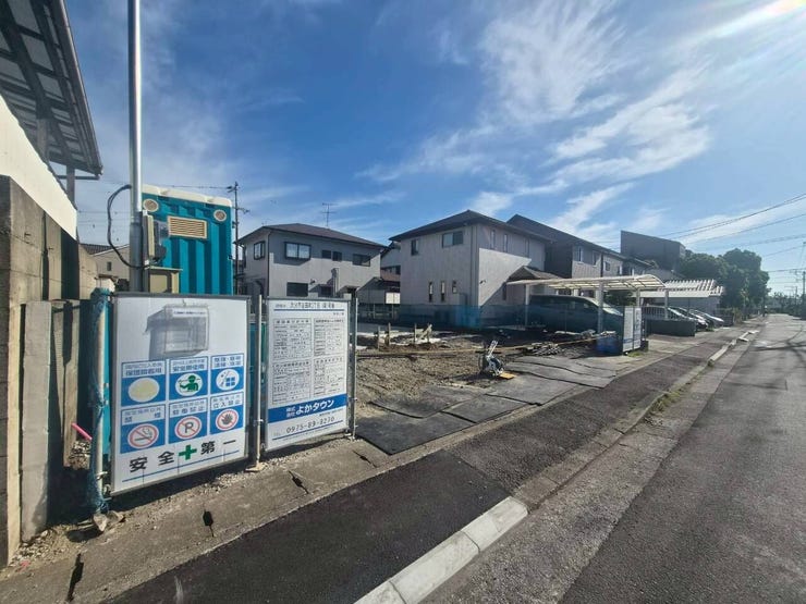 1号棟 5月建築中