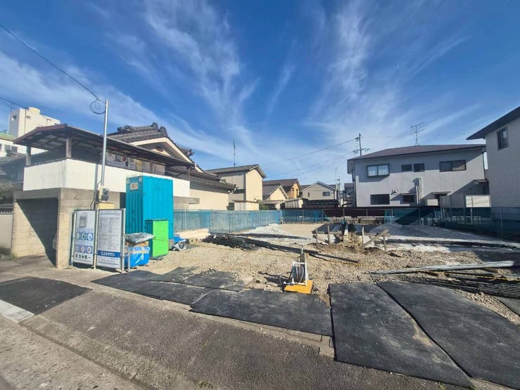 1号棟 5月建築中