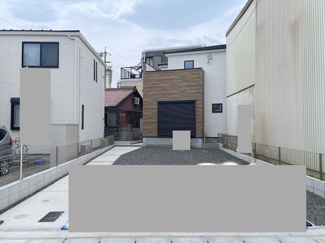 現地外観写真です。
名鉄名古屋本線「西枇杷島」駅まで徒歩約6分の好立地