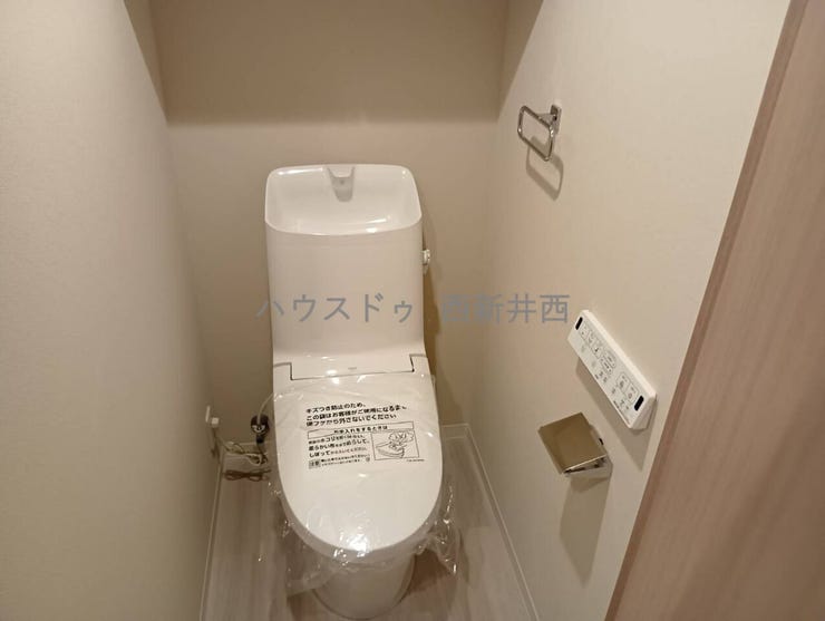 温水洗浄便座機能付き