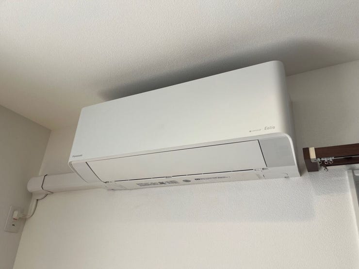 和室まで涼しさが行き届くリビングのエアコンに加え、2階全室にもエアコンを設置。住まい全体が快適な温度に保てます。