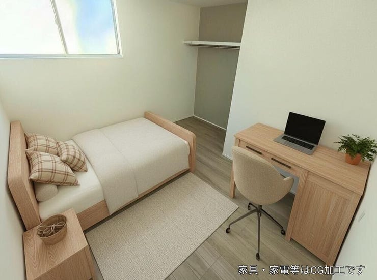 ※家電・家具等はCG加工です。