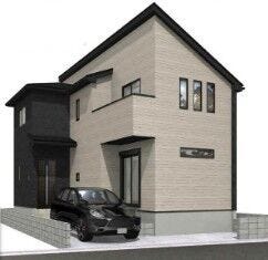 【外観パース】
江戸川区東小岩3丁目 新築戸建完成イメージパースです