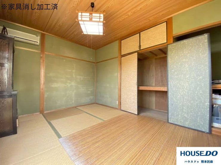 縁側の奥の和室です♪プライベート空間としても、物置としても利用できます♪※家具消し加工済です。