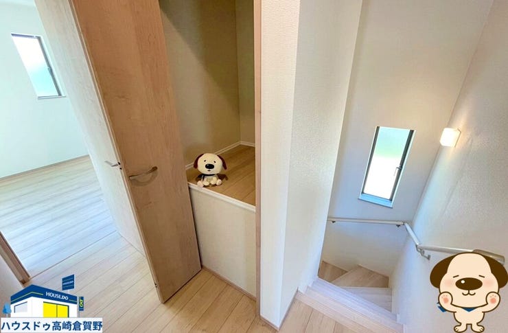 各居室へスムーズにつながる、使い勝手の良い2階廊下です♪