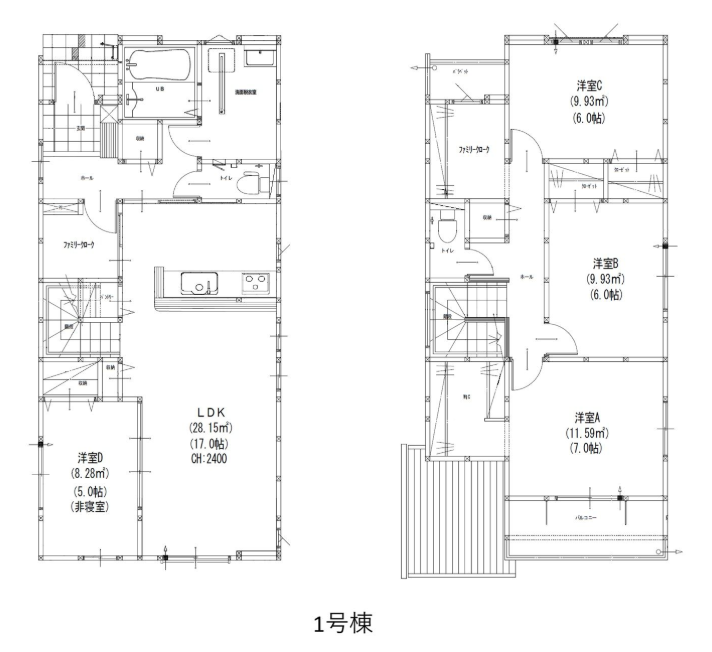 【間取り】
■価格:4,298万円
■間取:4LDK