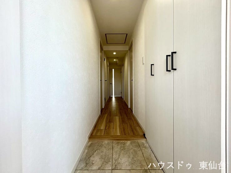 玄関からの眺めはこちら!