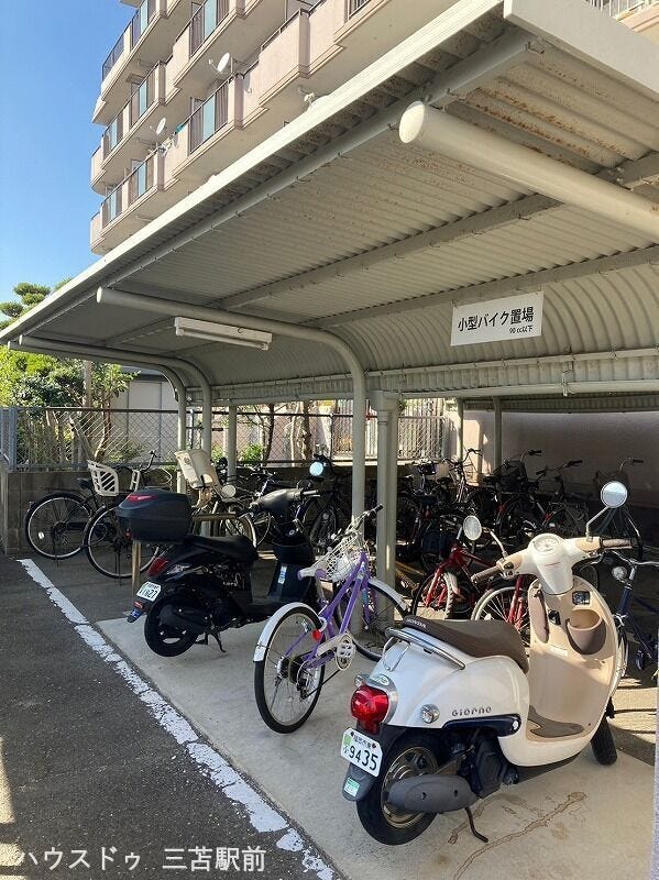 バイク置き場☆