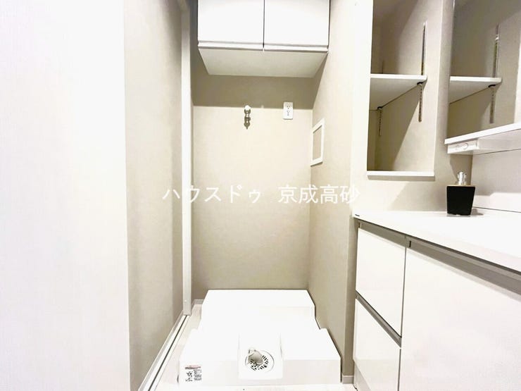洗濯機置き場も広めのスペースを確保しています!是非、現地にてスペースを確認してみてください。
