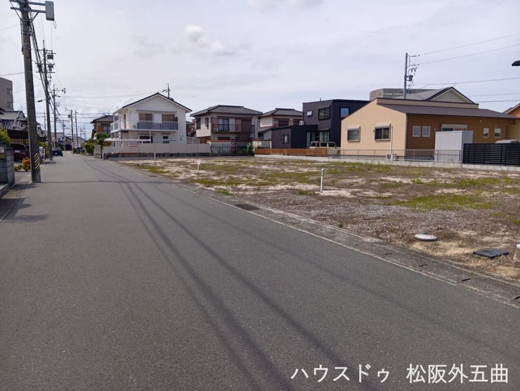 手前7号地 奥8号地
南東から北西に向かって撮影