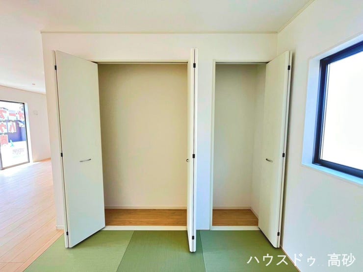 たっぷり入る、頼れる押入!
