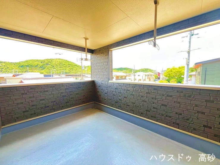 急な雨でも慌てない、安心のインナーバルコニーです