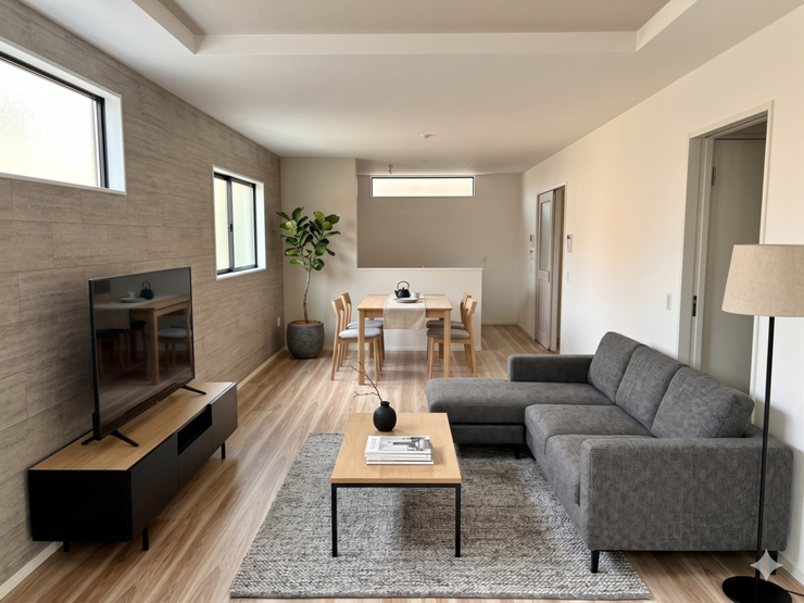 【Living】こちらの画像はAIによる家具イメージです。お部屋の雰囲気を感じてみてください♪
