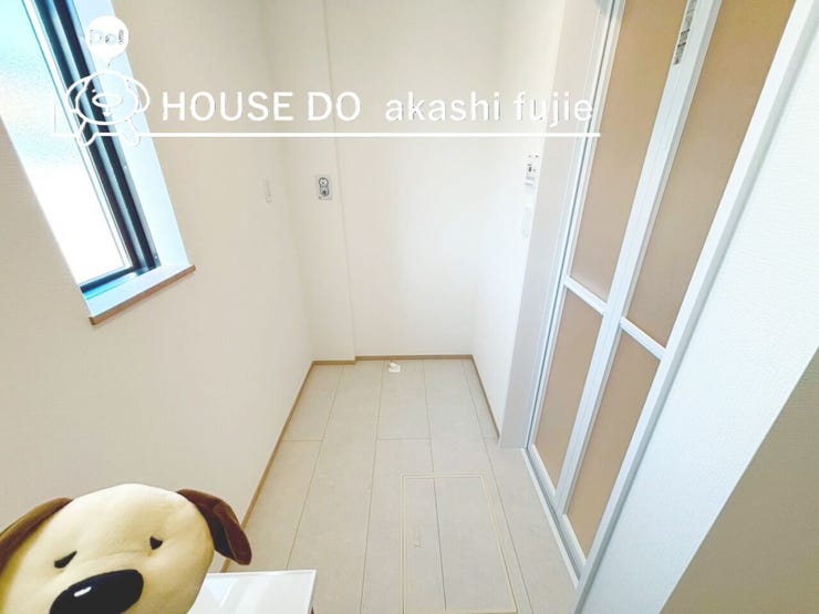 洗面室はゆったり広々
