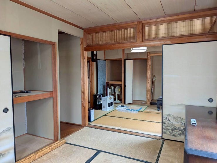 襖を開ければ広大な空間に!大人数での集まりにも対応できます。