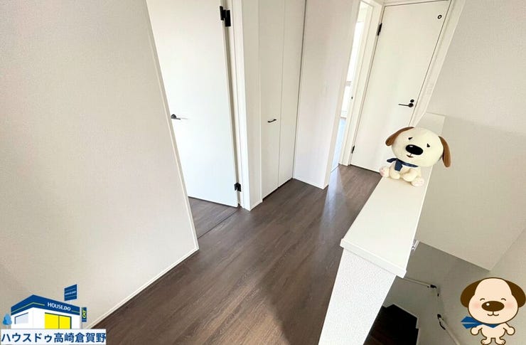 明るい印象の2階廊下♪各お部屋へのアクセスもスムーズです。