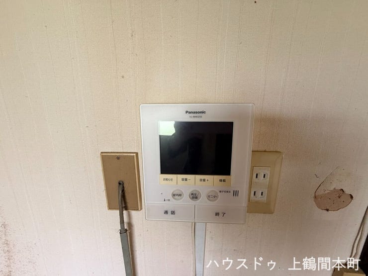 モニター付きインターフォンです。