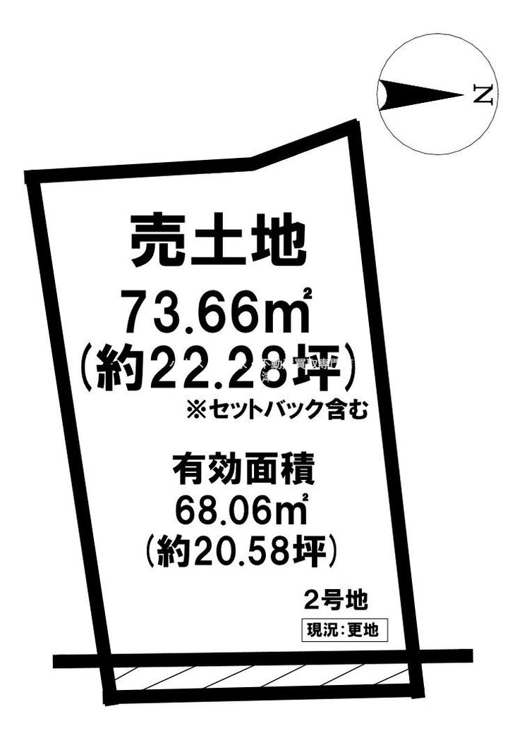 【区画図】
【2号地/全3区画】