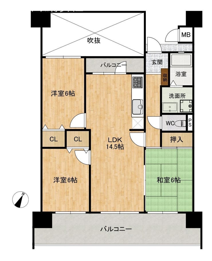 【間取り】