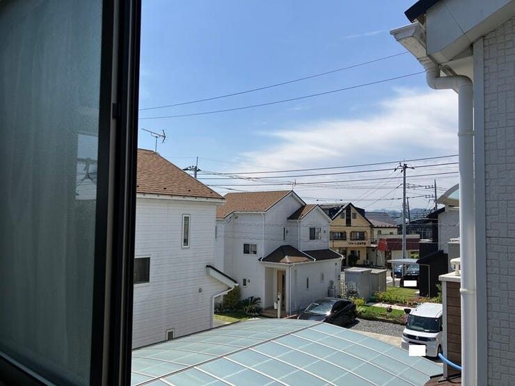 2階西側洋室からの眺望