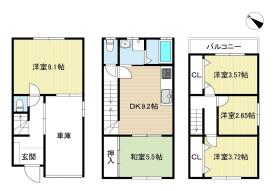 大阪市港区南市岡１丁目