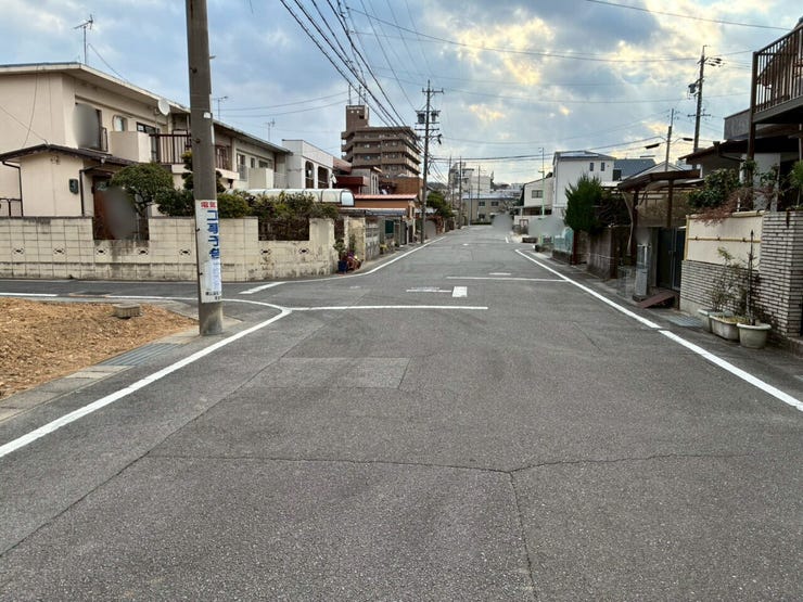 *前面道路*