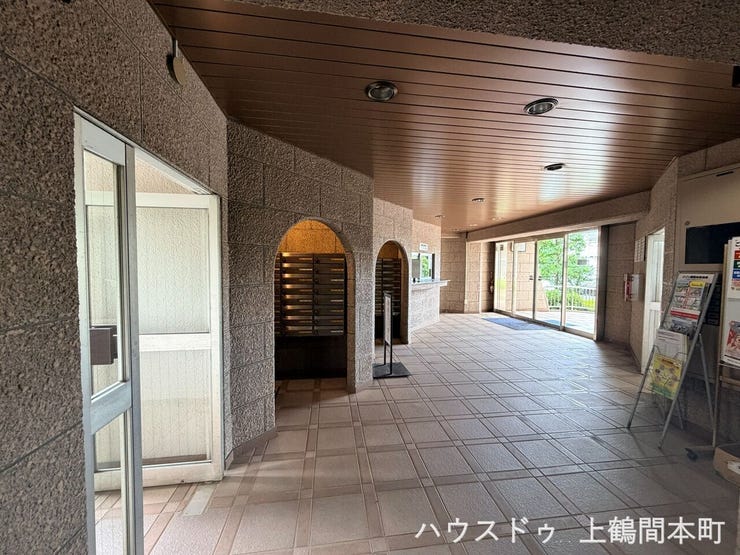ビッグコミュニティならではのロビーの広さ