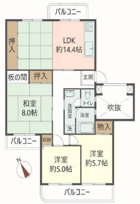 【間取り】