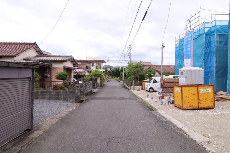 *前面道路*
