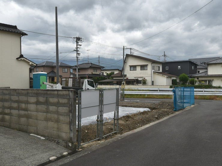 建設地を北西側より撮影 2026.05.23