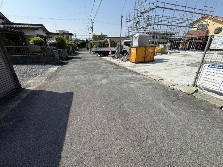 道路幅約5.1mあります。