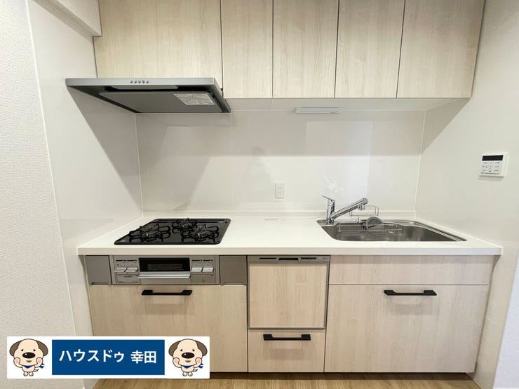 機能性が高いシステムキッチン
収納もしっかり付いております