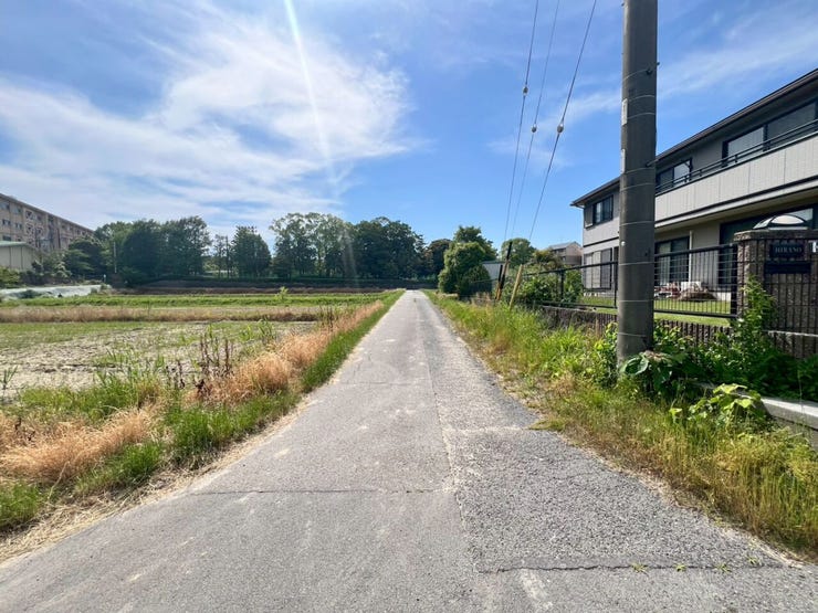 *前面道路*