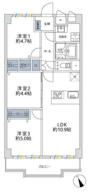 【間取り】