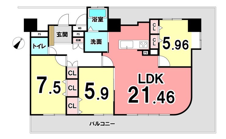 【間取り】