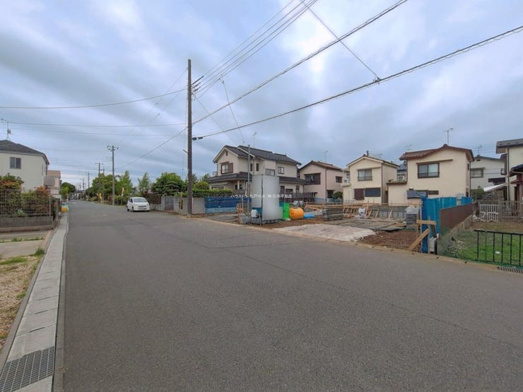 ◎前面道路:1号棟(6/10撮影)