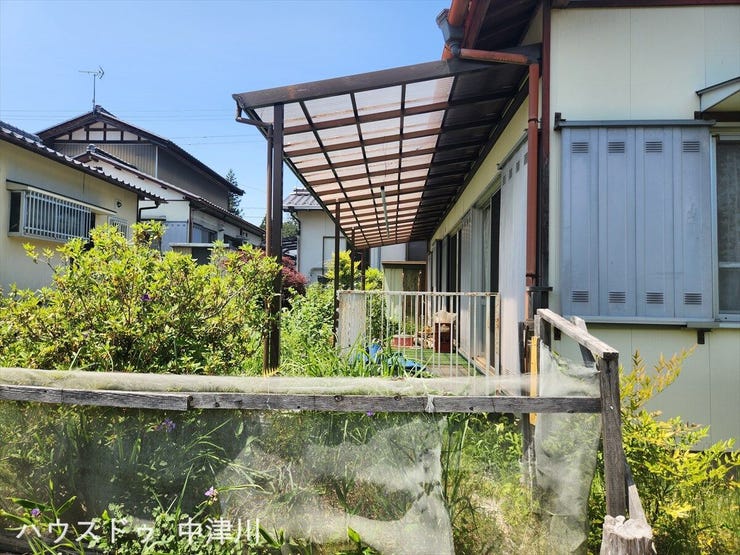南側は全面屋根付きです!