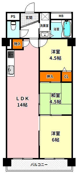 【間取り】